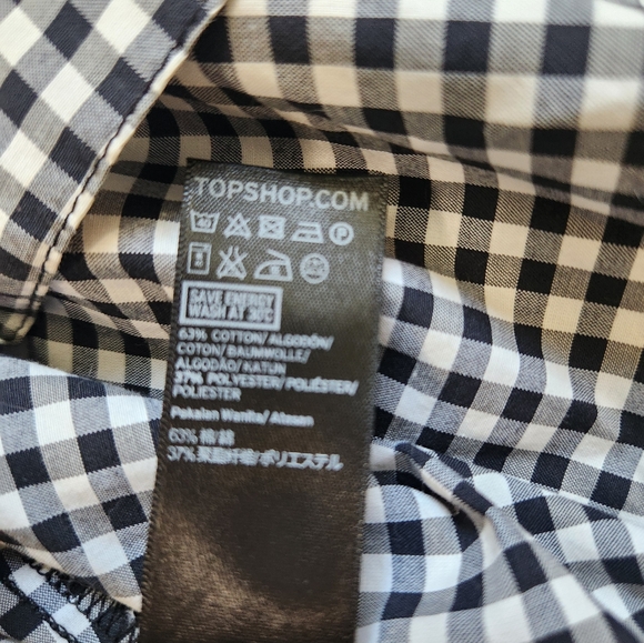 Top Shop Ruffle Top 6 - Picture 7 of 8